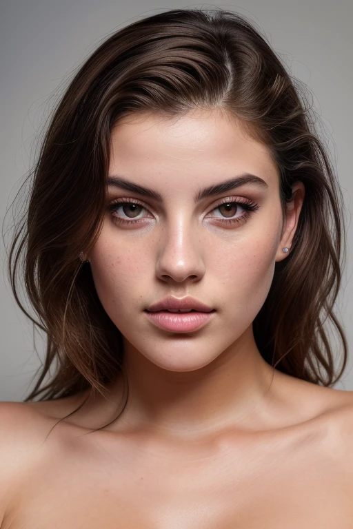 (best quality, hyperdetailed photography:1.2), beautiful lady, freckles, dark makeup, soft light, massive perfect breast,head and breast portrait, cover, (detailed beautiful face, detail skin texture, ultra-detailed body:1.1) sexy vampire girl,,, ((naked breast)), realistic skin texture extreme details,