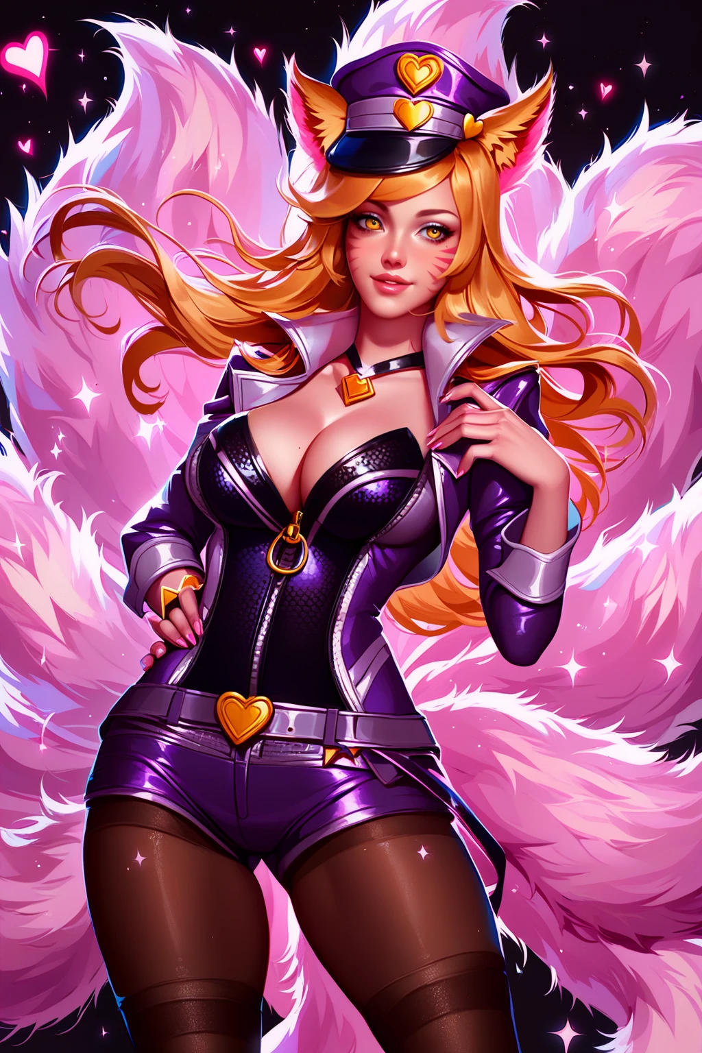 KDA Ahri from League of Legends 4 Outfits for Pony / 1 Outfit SD1.5