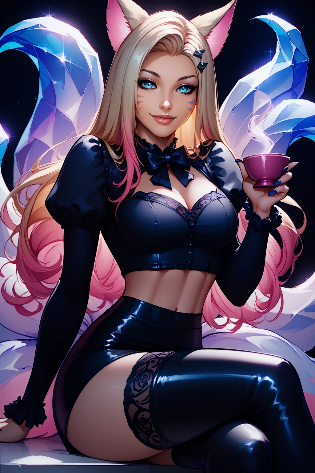 KDA Ahri from League of Legends 4 Outfits for Pony / 1 Outfit SD1.5