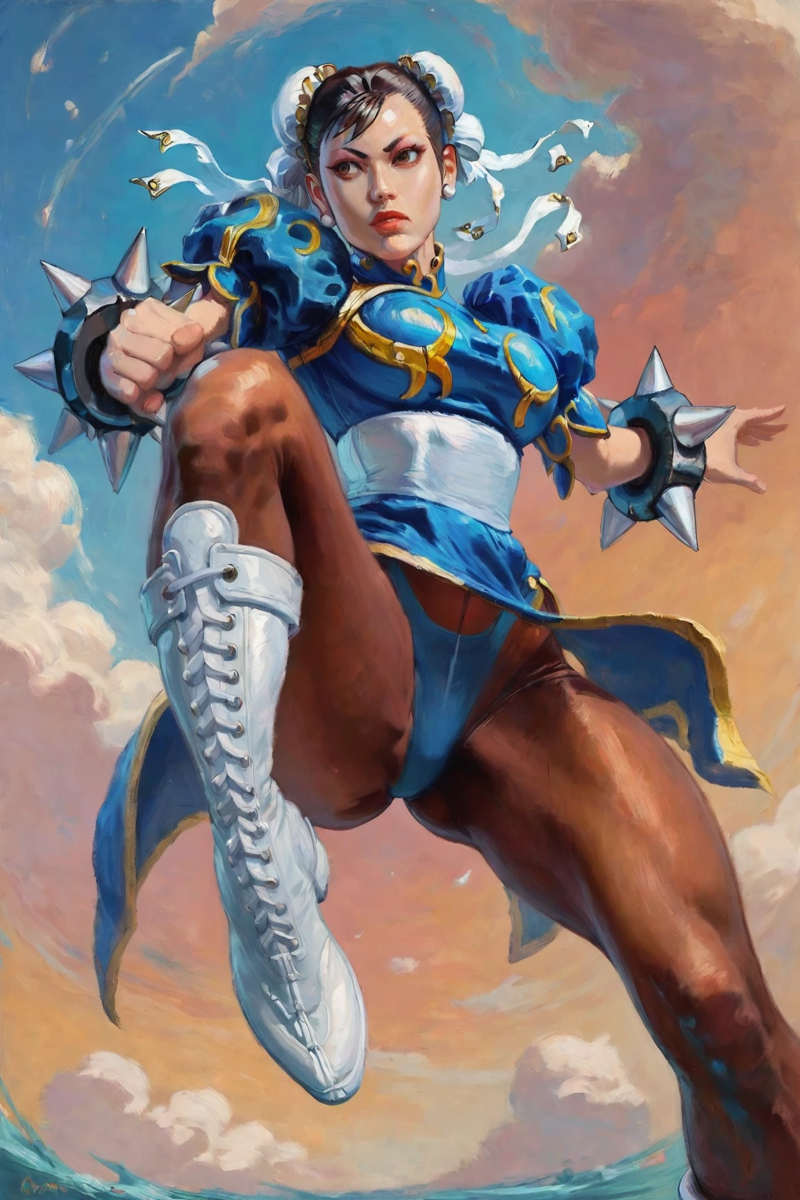 Chun-Li Classic [Pony SDXL Lora]