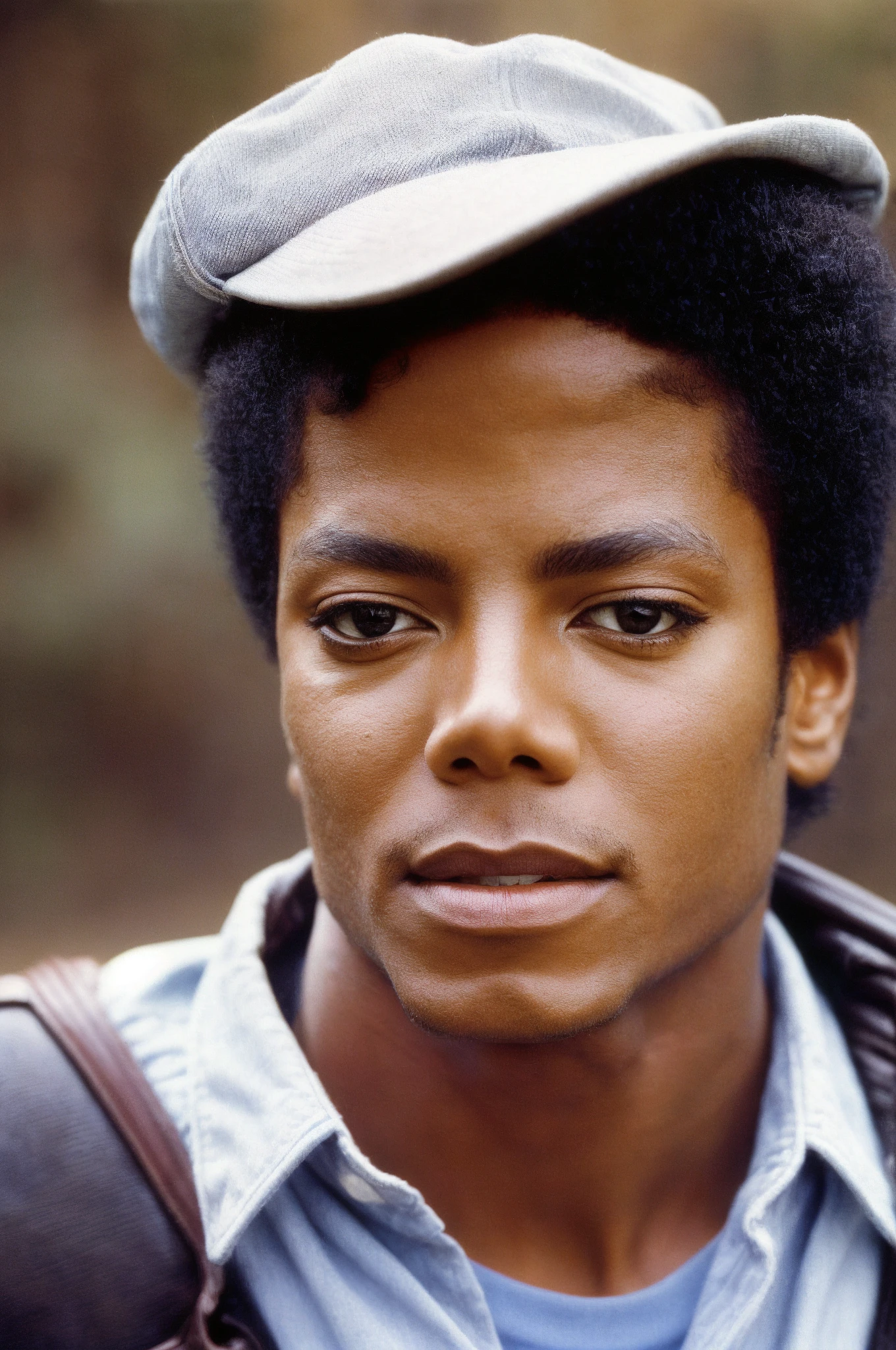 solo, highest resolution highly detailed photograph. face shot, portrait, looking at viewer, short hair, Michael, Jackson