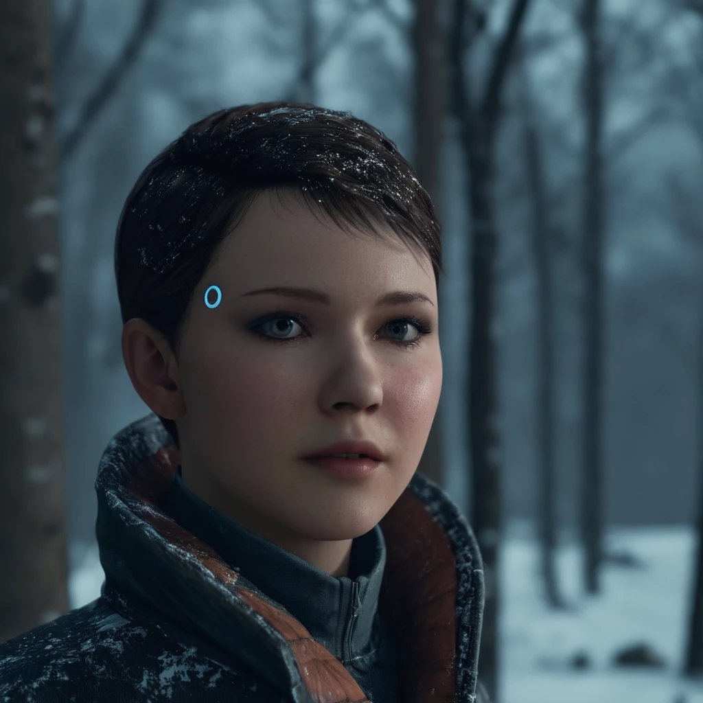 cinematic film still of  <lora:perfection style:0.3> perfection 
 <lora:Unreal Engine style:0.3> Unreal Engine
<lora:Detroit Become Human style:0.9>
In the year 2038 a creepy looking skull in a dark forest,monochrome,weapon,outdoors,tree,night,scenery,snow,watercraft,bare tree , detailed setting, detailed background, CyberLife, cybernetics, dramatic light, cinematic light, cinematic color, cinematic look, filmic, realistic, realism, perfection, perfect, detailed face, detailed body, detailed textures, hyperrealism, photorealism, different pose, different people, detailed hair, detailed ears, detailed teeth, detailed eyes, detailed nose, detailed fingers, detailed hands, detailed lips, different haircut, Quantic Dream style, Detroit Become Human style, shallow depth of field, vignette, highly detailed, high budget, bokeh, cinemascope, moody, epic, gorgeous, film grain, grainy