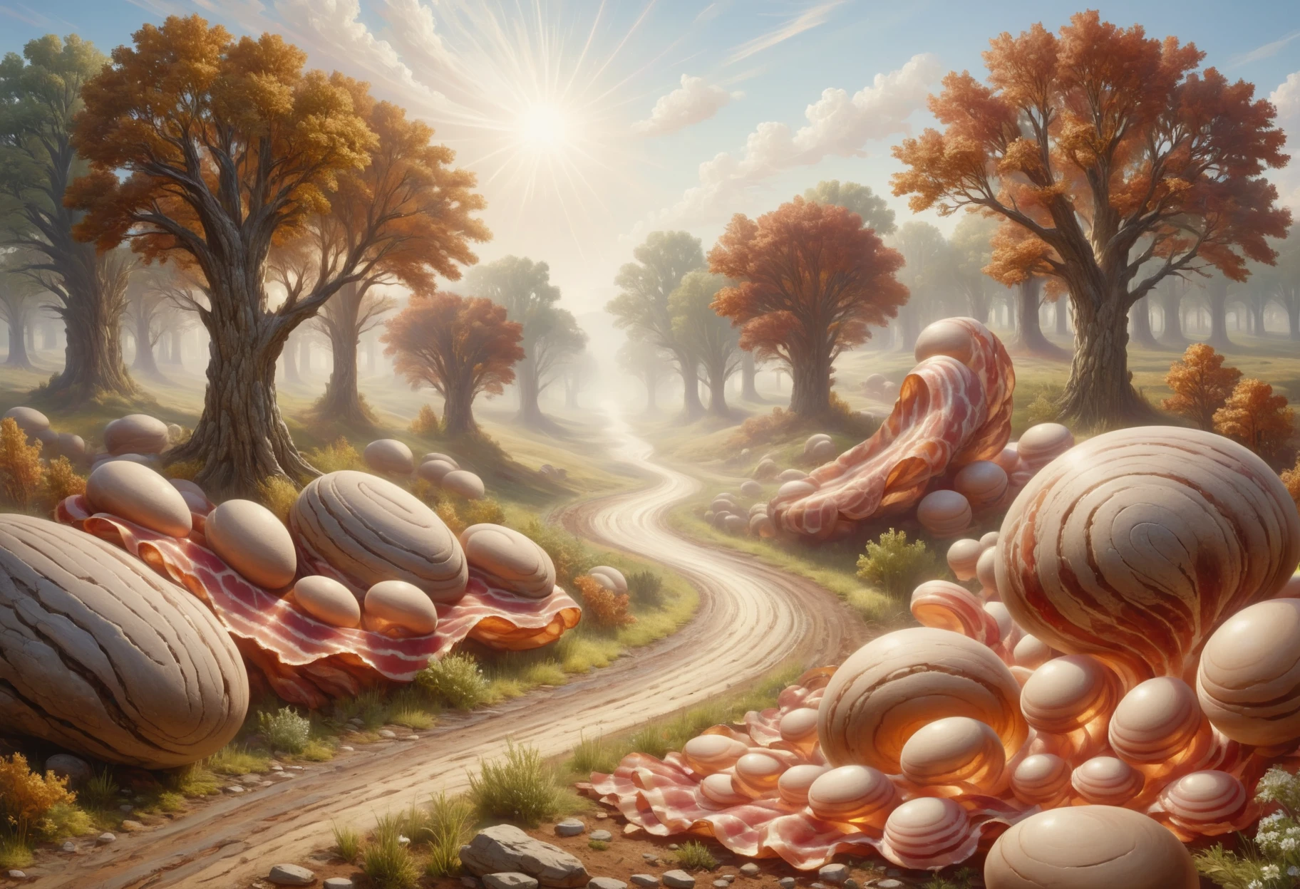 donm1nn3rb34u7yxl plains, concretion,bacon strip <lora:DonM1nn3rB34utyXL-000006:1>