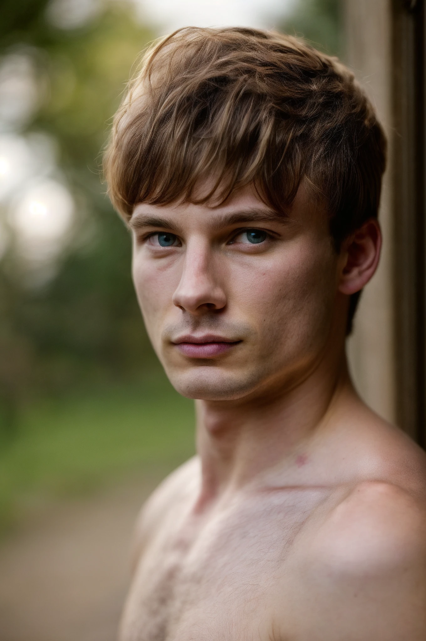 solo, highest resolution highly detailed photograph. face shot, portrait, looking at viewer, short hair, 20-year-old, Arthur