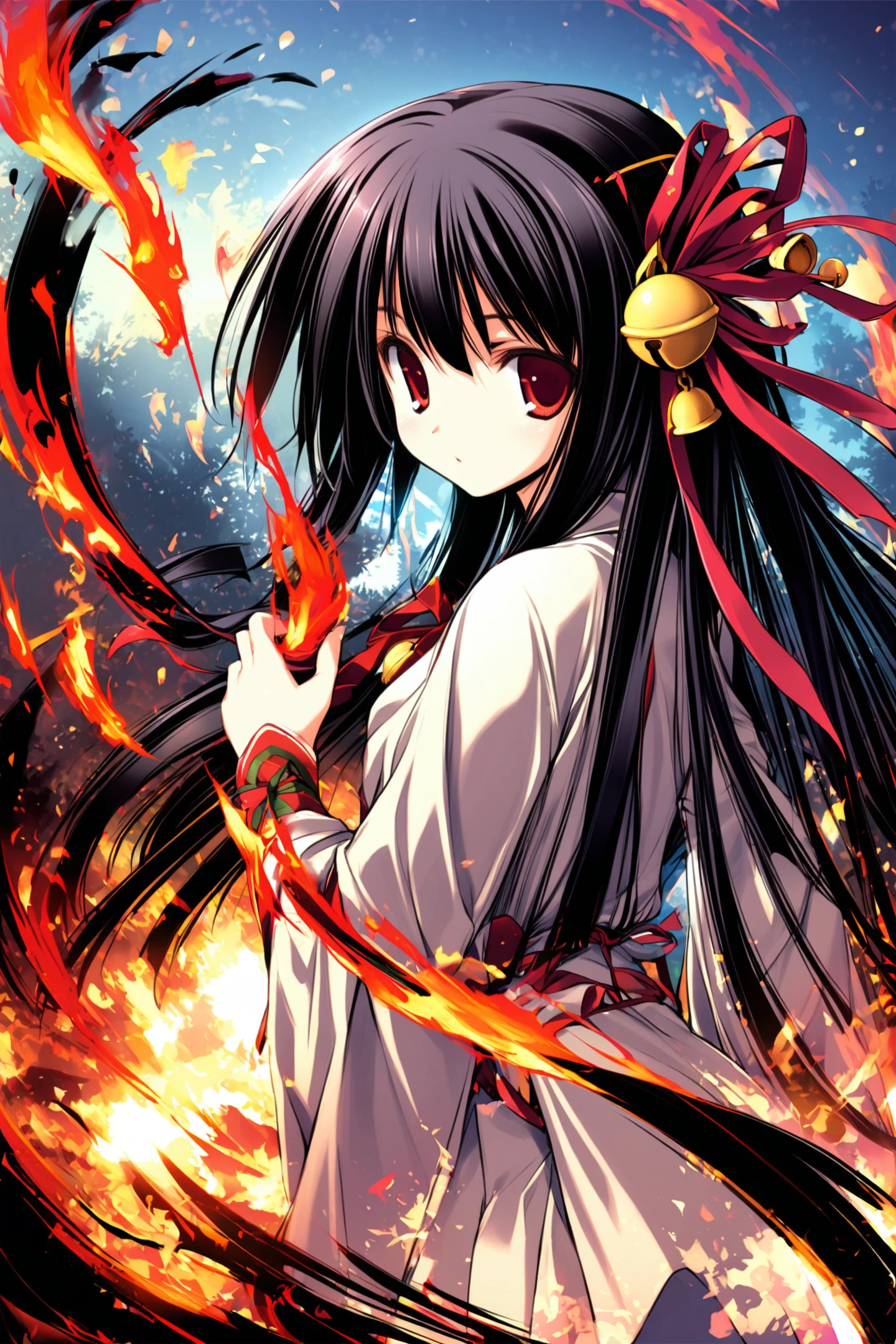 [XL] tenmu_shinryuusai/天梦森流彩 (天夢森流彩 (和(ナゴミ) / 和巫女) - Artist Style SD1.5_v1.0