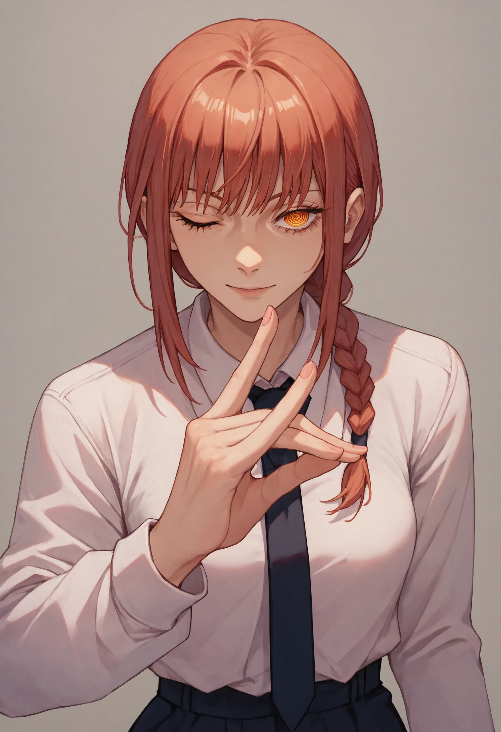 score_9_up score_8_up score_7_up, 1girl, fox shadow puppet one eye closed, makima \(chainsaw man\)
<lora:chainsawman_pose_fox_shadow_puppet_pony:1>