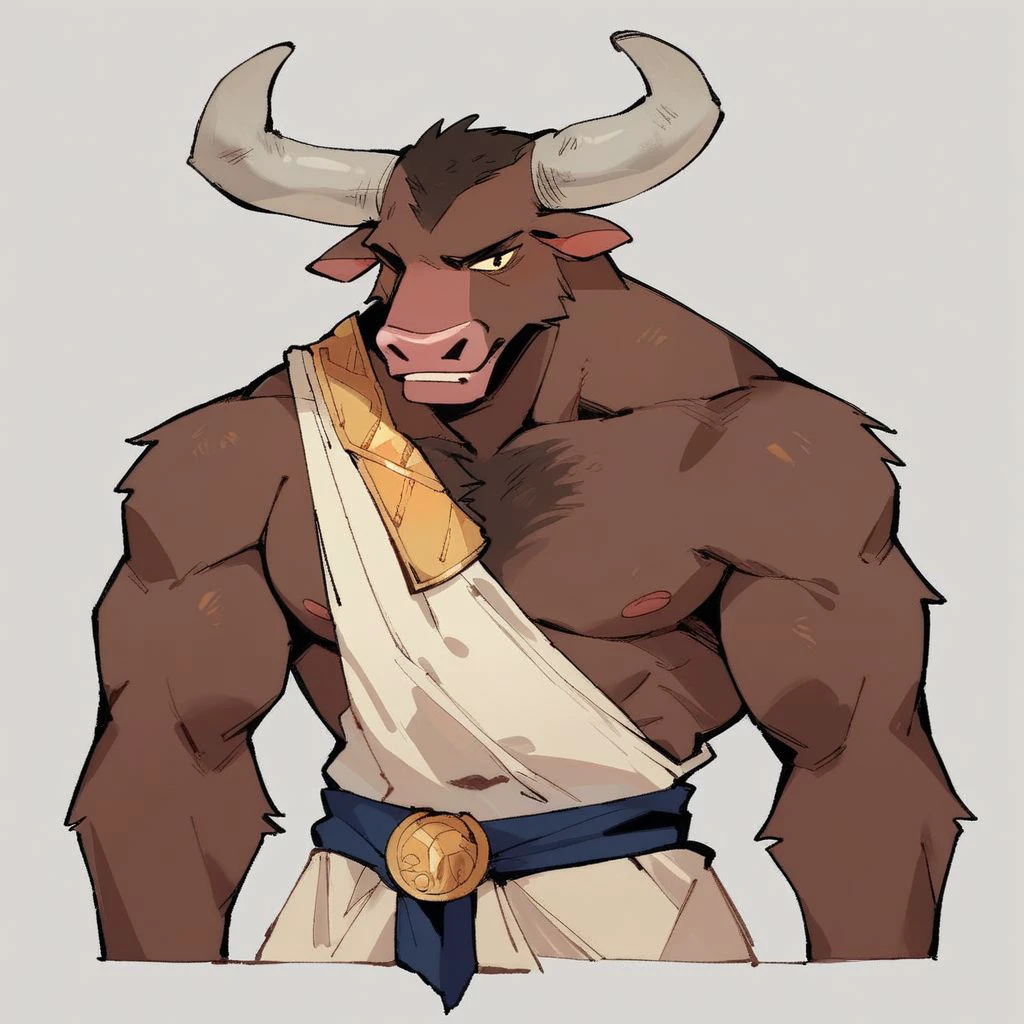 score_9, score_8_up, score_7_up, (source_furry, anthro, minotaur),
ancient greek clothes,