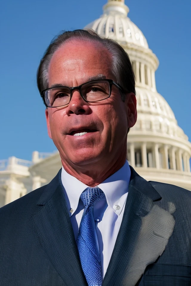 mike braun <lora:senate_028_mike_braun:0.65> , face closeup, face focus, shirt, formal, suit, collared shirt, white shirt, jacket,
capitol hill at background,
best quality, masterpiece, HDR, professional, studio quality, highres,