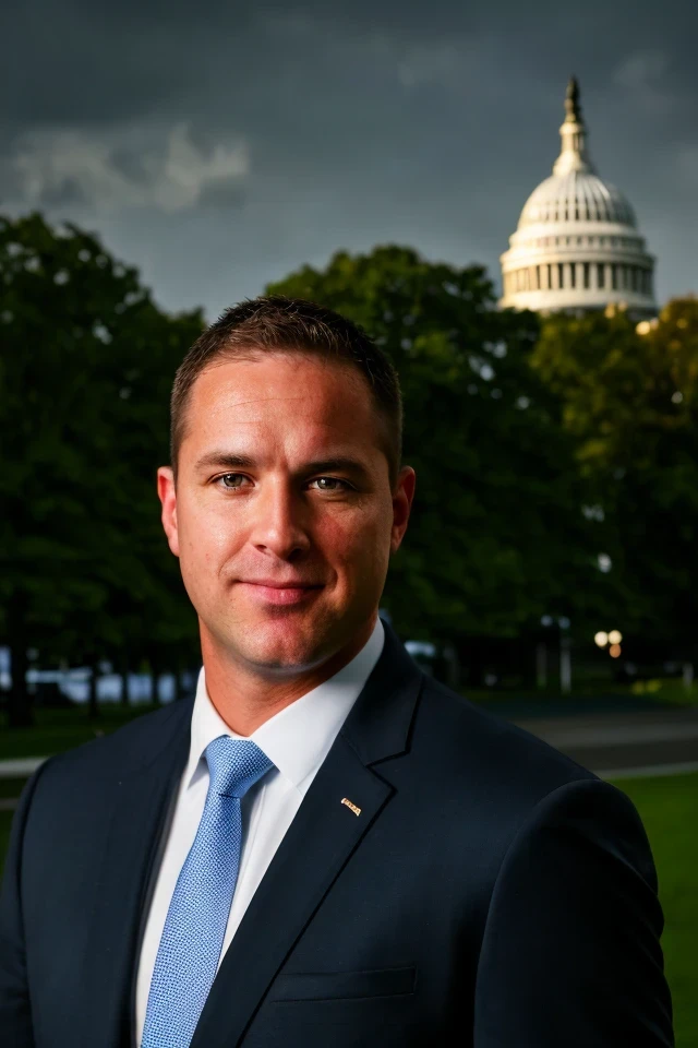 eric schmitt <lora:senate_050_eric_schmitt:0.65> , face closeup, face focus, shirt, formal, suit, collared shirt, white shirt, jacket,
capitol hill at background,
best quality, masterpiece, HDR, professional, studio quality, highres,