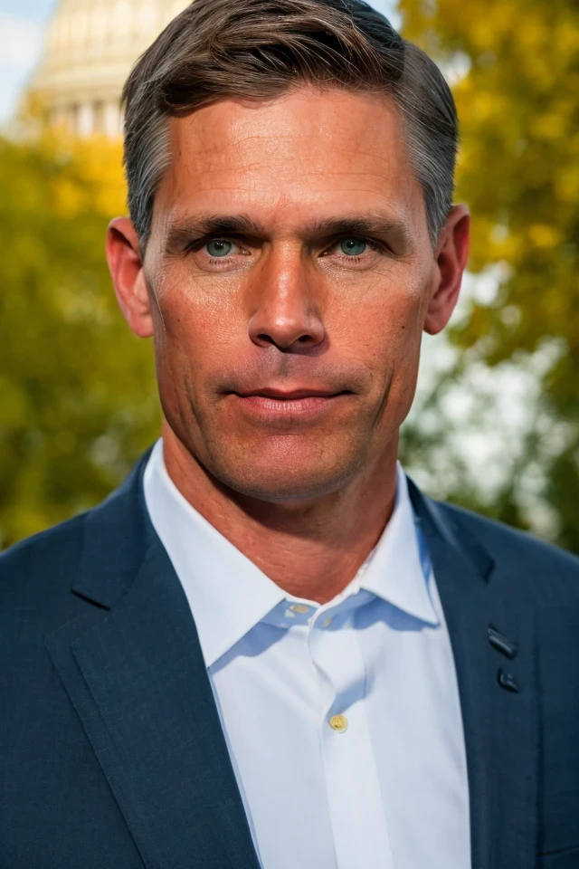 martin heinrich <lora:senate_061_martin_heinrich:0.65> , face closeup, face focus, shirt, formal, suit, collared shirt, white shirt, jacket,
capitol hill at background,
best quality, masterpiece, HDR, professional, studio quality, highres,