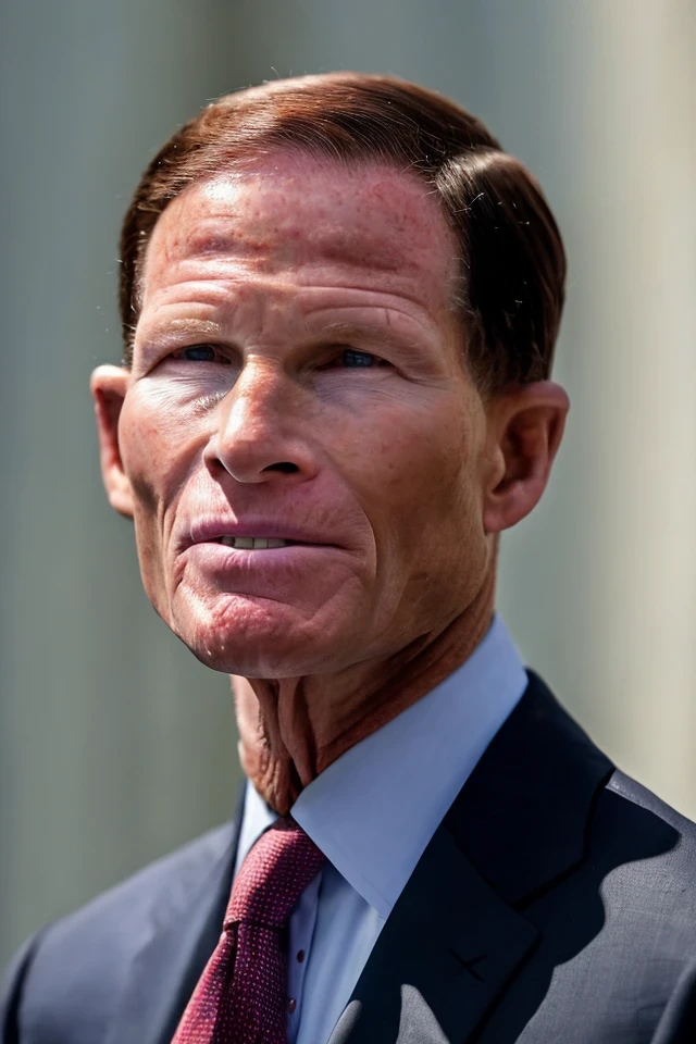 richard blumenthal <lora:senate_013_richard_blumenthal:0.65> , face closeup, face focus, shirt, formal, suit, collared shirt, white shirt, jacket,
capitol hill at background,
best quality, masterpiece, HDR, professional, studio quality, highres,