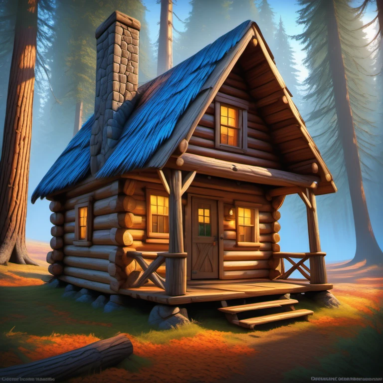 A timber-framed cabin with a cedar shingle roof, the scent of pine wafting from the woodwork., log_cabin, exterior, <lora:Wolvie_LogCabin_SDXL_v1.0e10:1>, colorful, saturated, textured, luminism, ultra highly detailed, 32k, fantastic realism, complex background, dynamic lighting, highly detailed, intricate, painting, masterpiece, best quality, high resolution, perfect composition, ultra sharp, perfect shadows, highly detailed, photorealistic, high realism, ultra highly detailed, 32k, fantastic realism, complex background, dynamic lighting, intricate details, textured