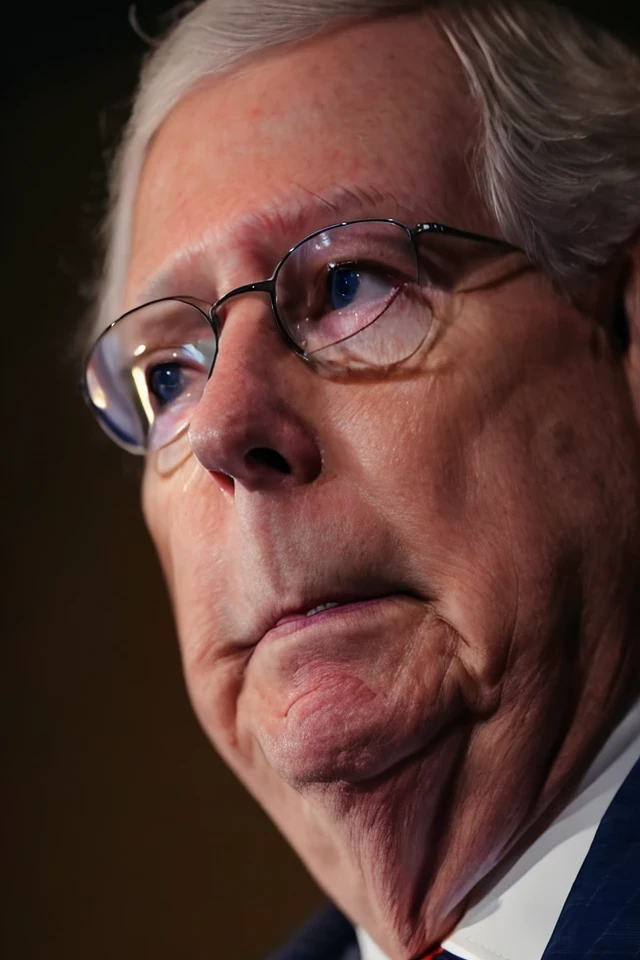 mitch mcconnell <lora:senate_033_mitch_mcconnell:0.65> , face closeup, face focus, shirt, formal, suit, collared shirt, white shirt, jacket,
,
best quality, masterpiece, HDR, professional, studio quality, highres,