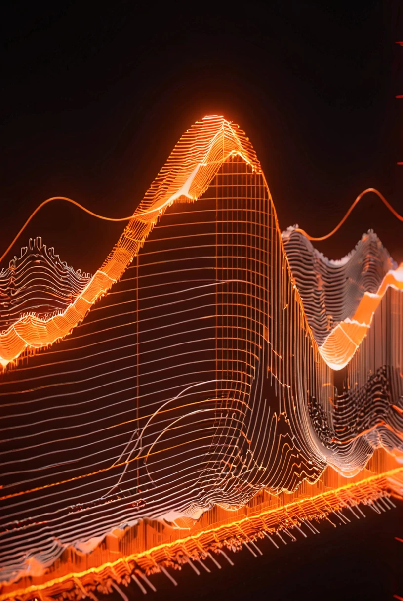 Digital3d graph, orange wireframe of sin wave, vhs grain, red lighting, white reflections, CRT grain, white noise glitch, lineart, vectors
[reflections, vibrant lighting, realistic, high quality photo, 4k, hd,  7-RetroDigital, ]
<lora:xl_more_art-full_v1:0.3> <lora:add-detail-xl:0.4>  <lora:Retro Digital v1.0:1>