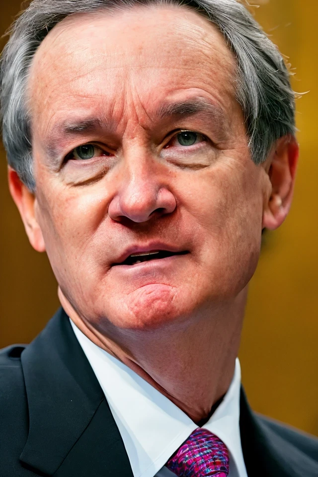 mike crapo <lora:senate_023_mike_crapo:0.65> , face closeup, face focus, shirt, formal, suit, collared shirt, white shirt, jacket,
capitol hill at background,
best quality, masterpiece, HDR, professional, studio quality, highres,
