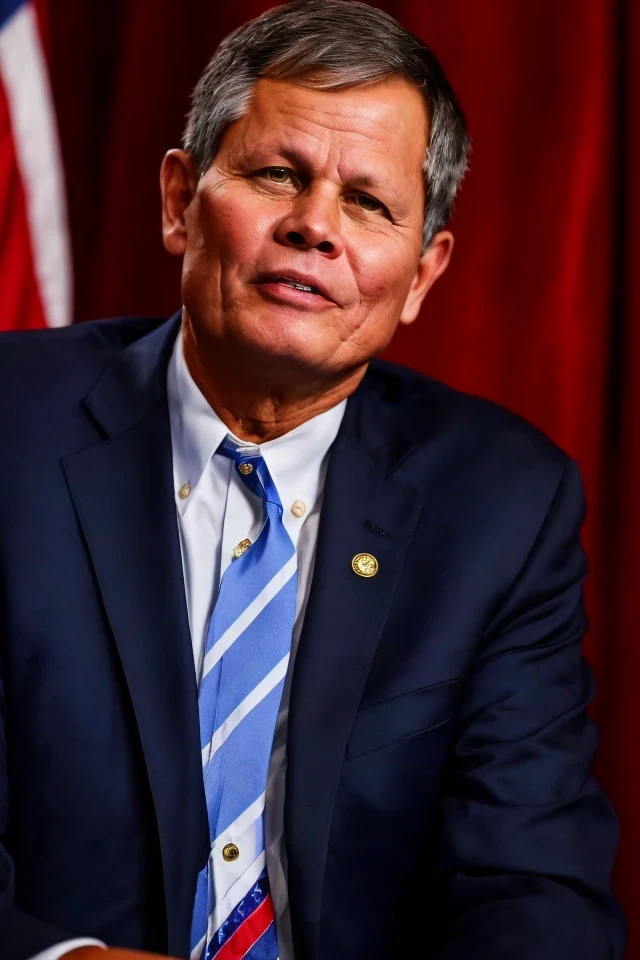 steve daines <lora:senate_052_steve_daines:0.65> , face closeup, face focus, shirt, formal, suit, collared shirt, white shirt, jacket,
American flag at background ,
best quality, masterpiece, HDR, professional, studio quality, highres,