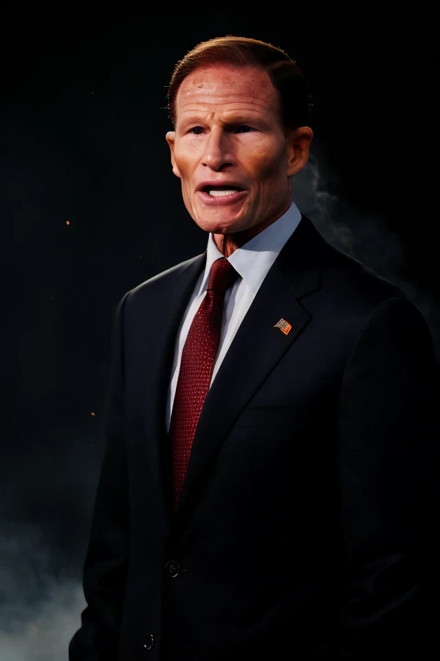 richard blumenthal <lora:senate_013_richard_blumenthal:0.65> , face closeup, face focus, shirt, formal, suit, collared shirt, white shirt, jacket,
explossion in the background, fire and smoke, poster,
best quality, masterpiece, HDR, professional, studio quality, highres,