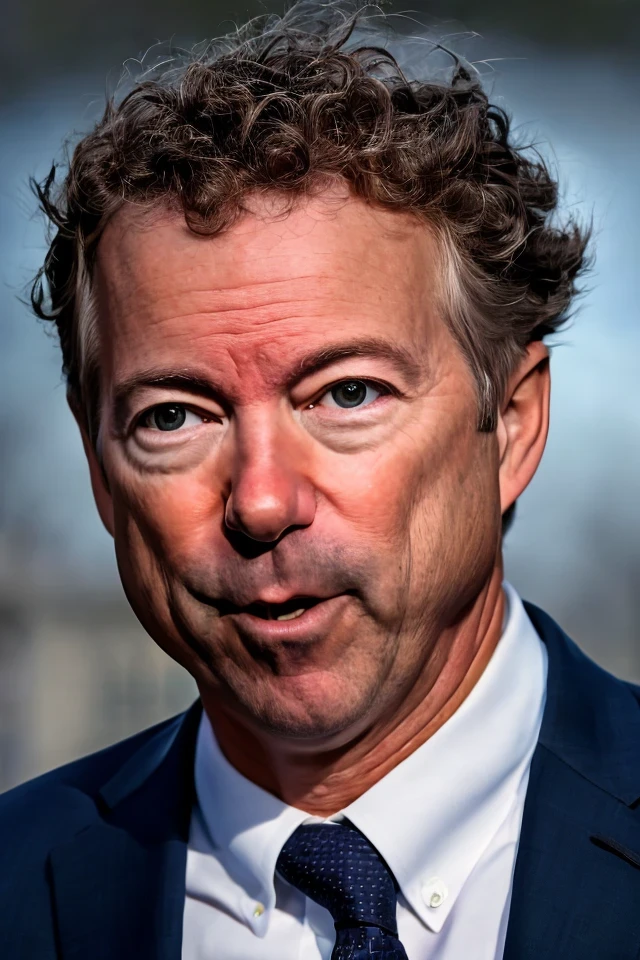 rand paul <lora:senate_034_rand_paul:0.65> , face closeup, face focus, shirt, formal, suit, collared shirt, white shirt, jacket,
capitol hill at background,
best quality, masterpiece, HDR, professional, studio quality, highres,