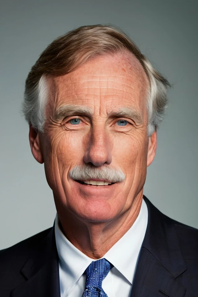 angus king <lora:senate_038_angus_king:0.65> , face closeup, face focus, shirt, formal, suit, collared shirt, white shirt, jacket,
,
best quality, masterpiece, HDR, professional, studio quality, highres,