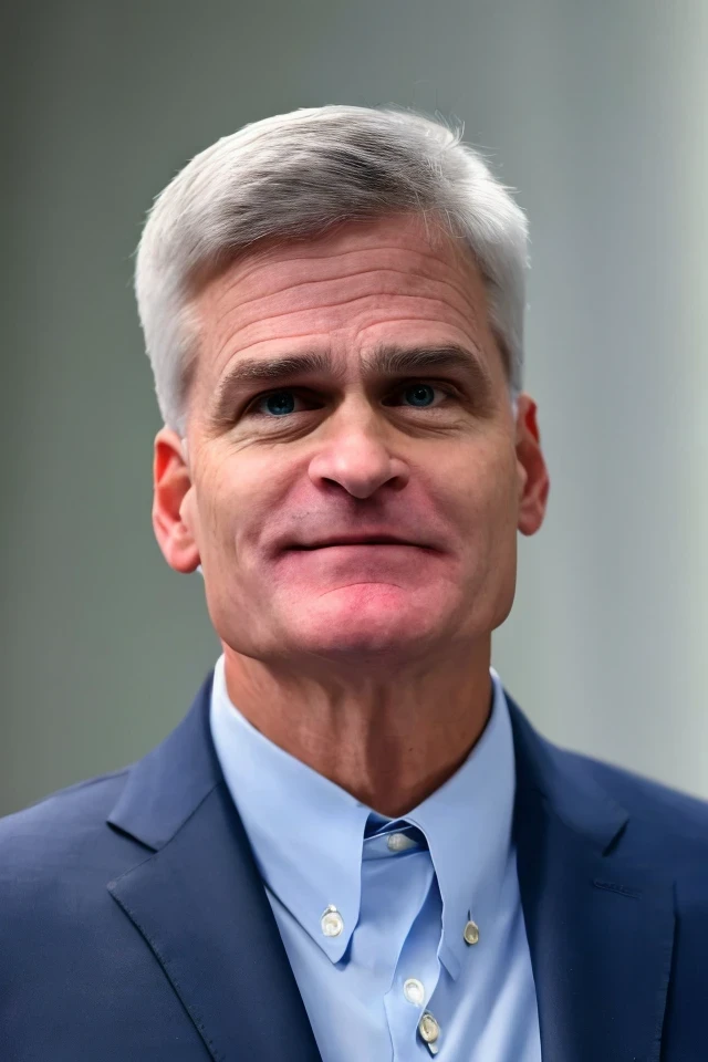 bill cassidy <lora:senate_035_bill_cassidy:0.65> , face closeup, face focus, shirt, formal, suit, collared shirt, white shirt, jacket,
,
best quality, masterpiece, HDR, professional, studio quality, highres,