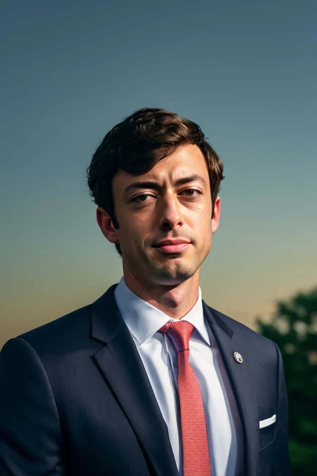 jon ossoff <lora:senate_019_jon_ossoff:0.65> , face closeup, face focus, shirt, formal, suit, collared shirt, white shirt, jacket,
capitol hill at background,
best quality, masterpiece, HDR, professional, studio quality, highres,