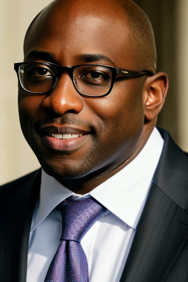 raphael warnock <lora:senate_020_raphael_warnock:0.65> , face closeup, face focus, shirt, formal, suit, collared shirt, white shirt, jacket,
capitol hill at background,
best quality, masterpiece, HDR, professional, studio quality, highres,