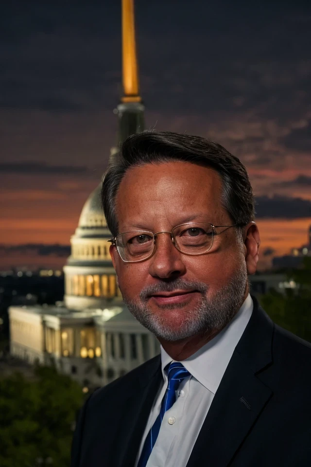 gary peters <lora:senate_044_gary_peters:0.65>, face closeup, face focus, shirt, formal, suit, collared shirt, white shirt, jacket,
capitol hill at background,
best quality, masterpiece, HDR, professional, studio quality, highres,