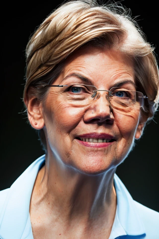 elizabeth warren <lora:senate_041_elizabeth_warren:0.65> face closeup, face focus, shirt, formal, suit, collared shirt, white shirt, jacket,
,
best quality, masterpiece, HDR, professional, studio quality, highres,