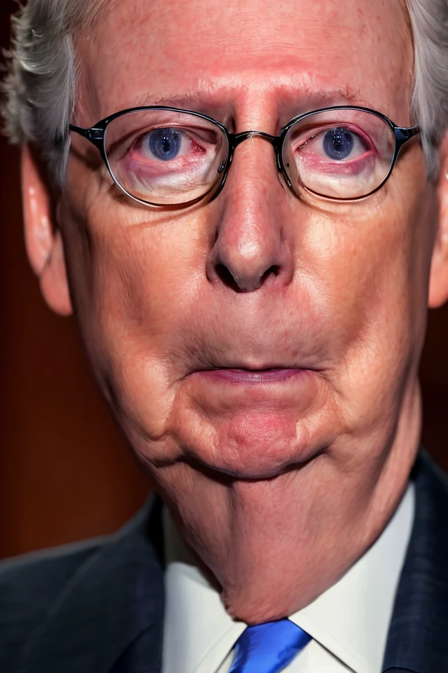 mitch mcconnell <lora:senate_033_mitch_mcconnell:0.65> , face closeup, face focus, shirt, formal, suit, collared shirt, white shirt, jacket,
,
best quality, masterpiece, HDR, professional, studio quality, highres,