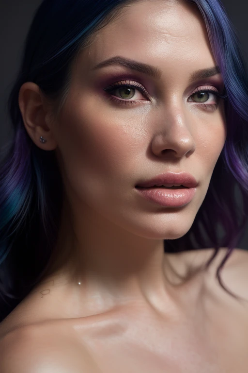 DEN_velvetine_SG,
((headshot:1.2) portrait on a (plain background:1.2), (headshot:1.2), (face focus:1.1), lighting from the left, (shadows:1.2), (left side lighting:1.2), (side light:1.3), (half lit face:1.1), (strong shadows:1.2):1.2),
bokeh, f1.4, 40mm, photorealistic, raw, 8k, textured skin, skin pores, intricate details <lora:epi_noiseoffset2:1>, epiCRealism