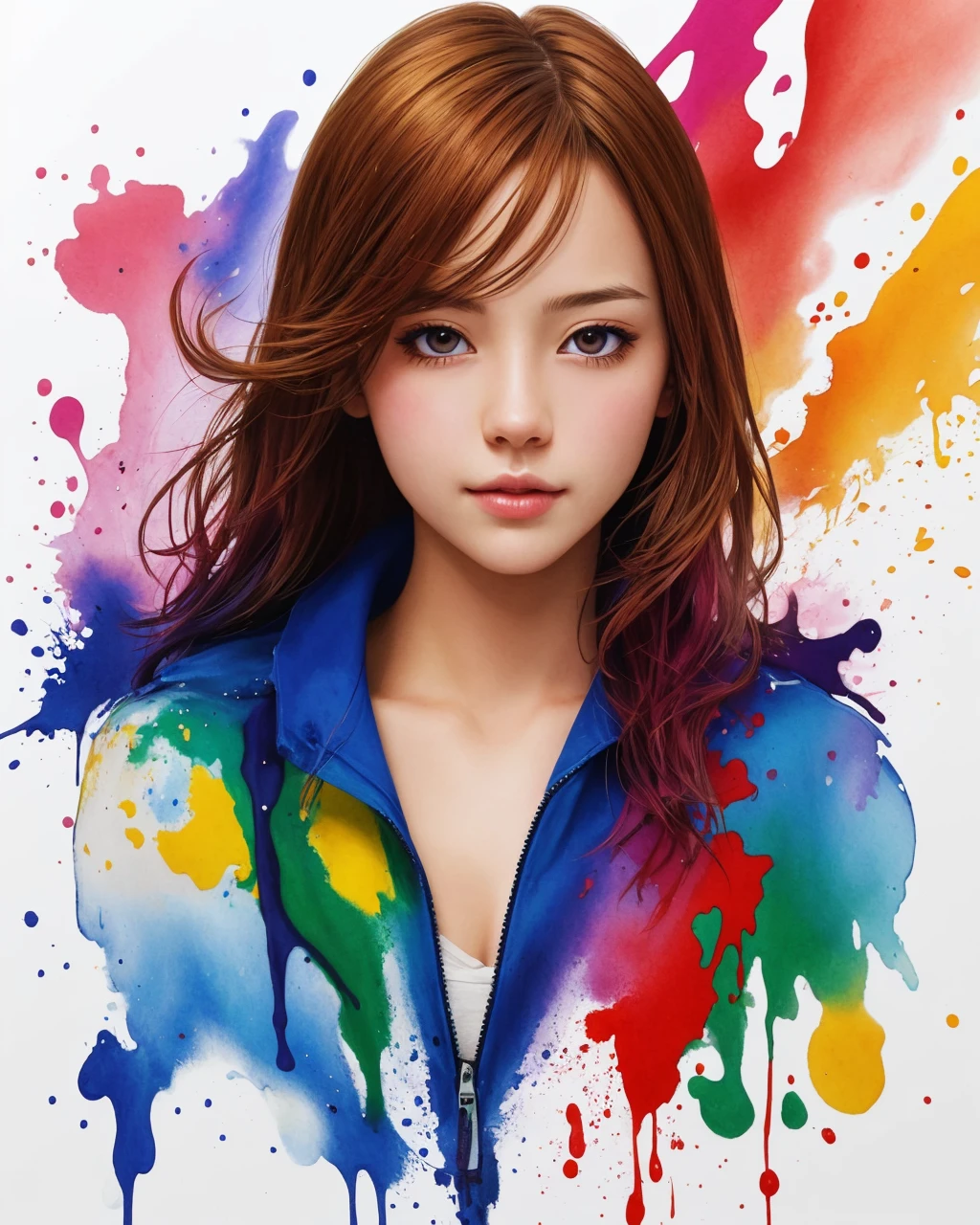 best quality,masterpiece,highly detailed,ultra-detailed, 1girl,<lora:neg4all_bdsqlsz_V3.5:-1> <lora:ColorInkSplashing_last:1> Color Ink Splashing