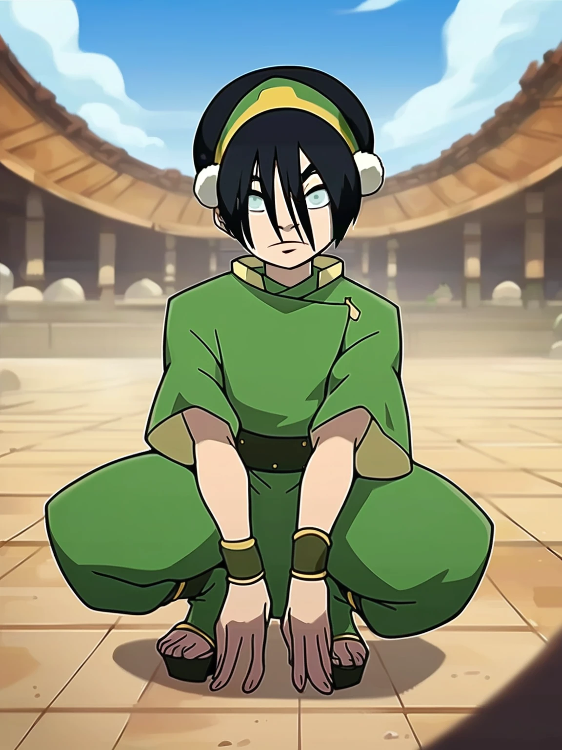 Toph Beifong (Avatar: The Last Airbender) PonyDiffusionXL/illustriousXL v1.0Pony