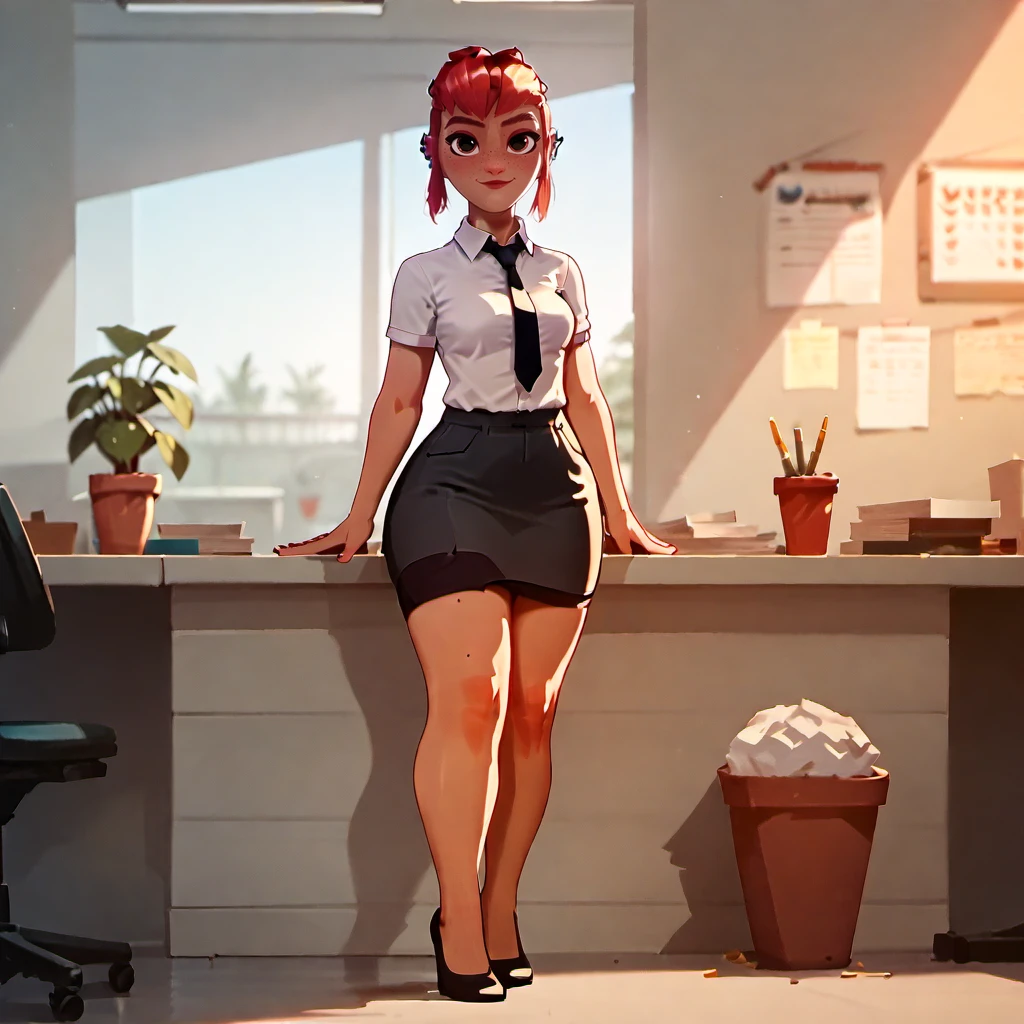 score_9, score_8_up, score_7_up,score_6_up, score_5_up, highly detailed, lighting and shadowing, high res,1girl,office lady, shirt with a tie, pencil skirt,  looking at the viewer, full body, day, street, 
 <lora:nimonaPonyv4L:1>