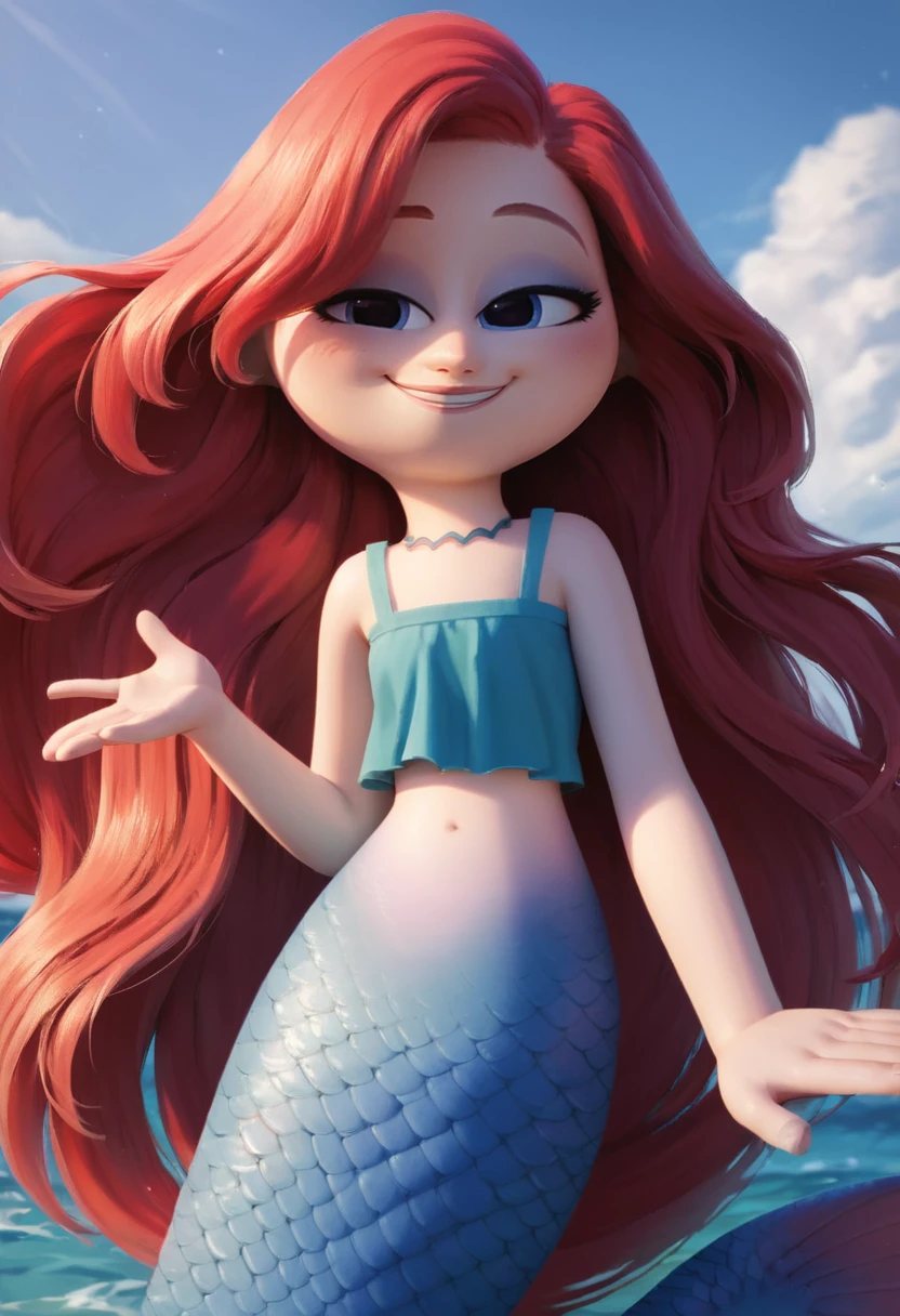 masterpiece,best quality, highly detailed, score_9, score_8_up, score_7_up, score_6_up,<lora:xl_more_art-full_v1:0.8>,source_anime,
BREAK
<lora:chelsea:0.8>chelsea,1girl, long hair, monster girl, mermaid, smile, red hair, very long hair, solo, half-closed eyes