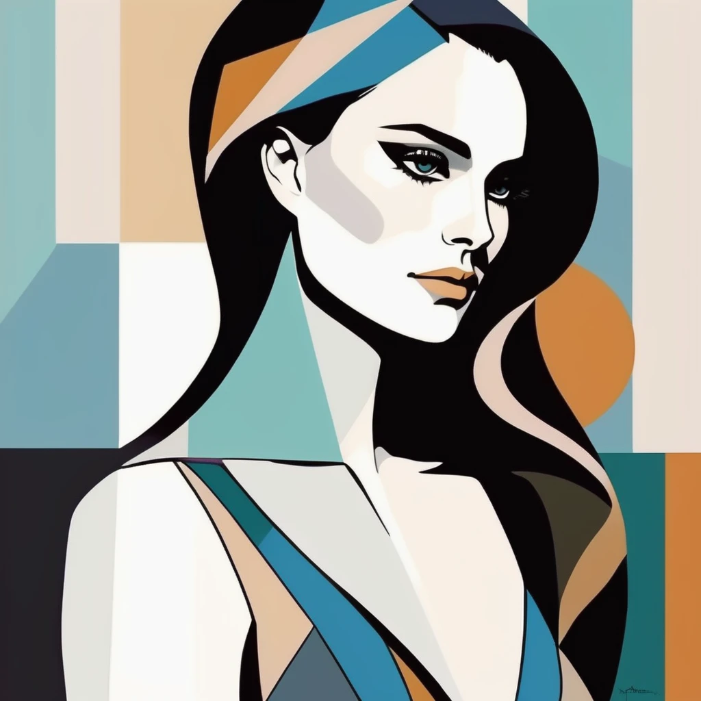 Picasso cubism art of a woman,subtle colors, minimalist, faint, (natxportman), <lora:natportman_gpt4_juggernautX_2_wocap-merger_21_65_83_04_02_04-natxportman:1.1>