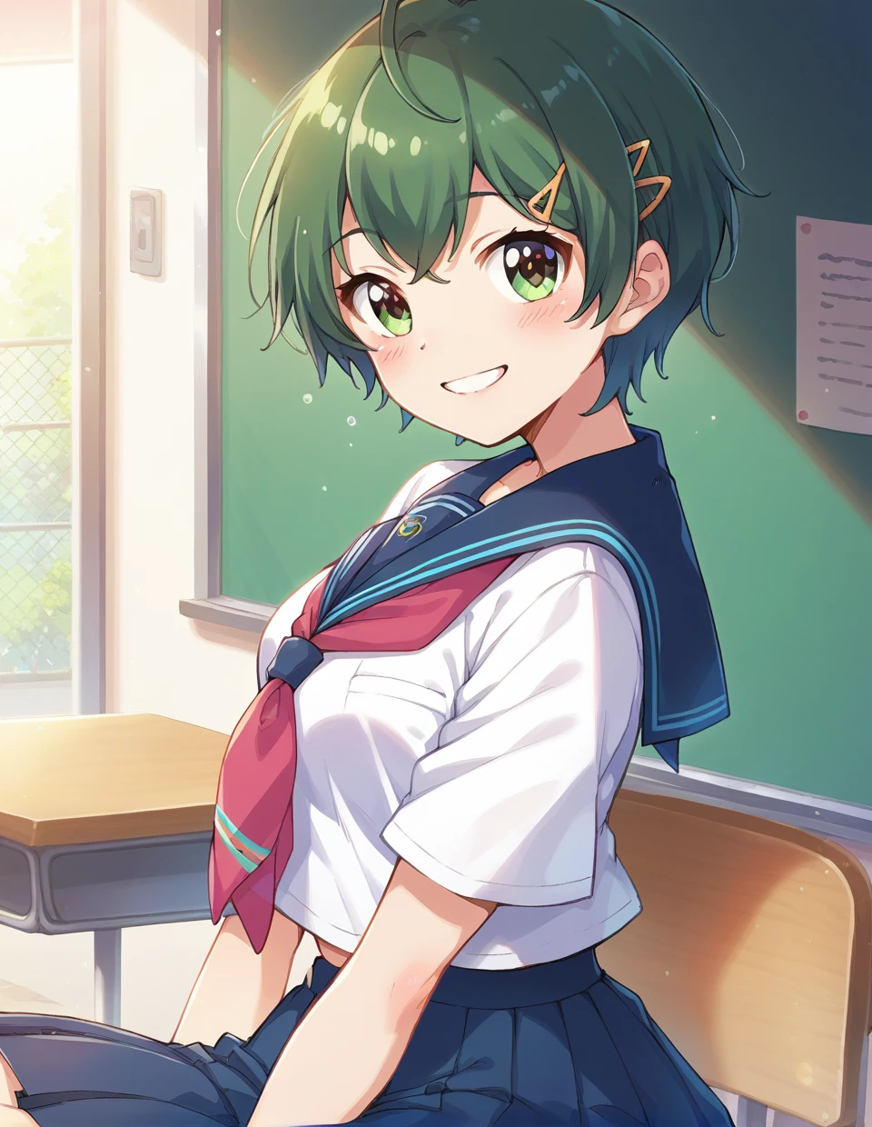 【SDXL】Wakaba Subaru 若葉昴/ Battle Girl High School バトルガール ハイスクール Animagine3.0