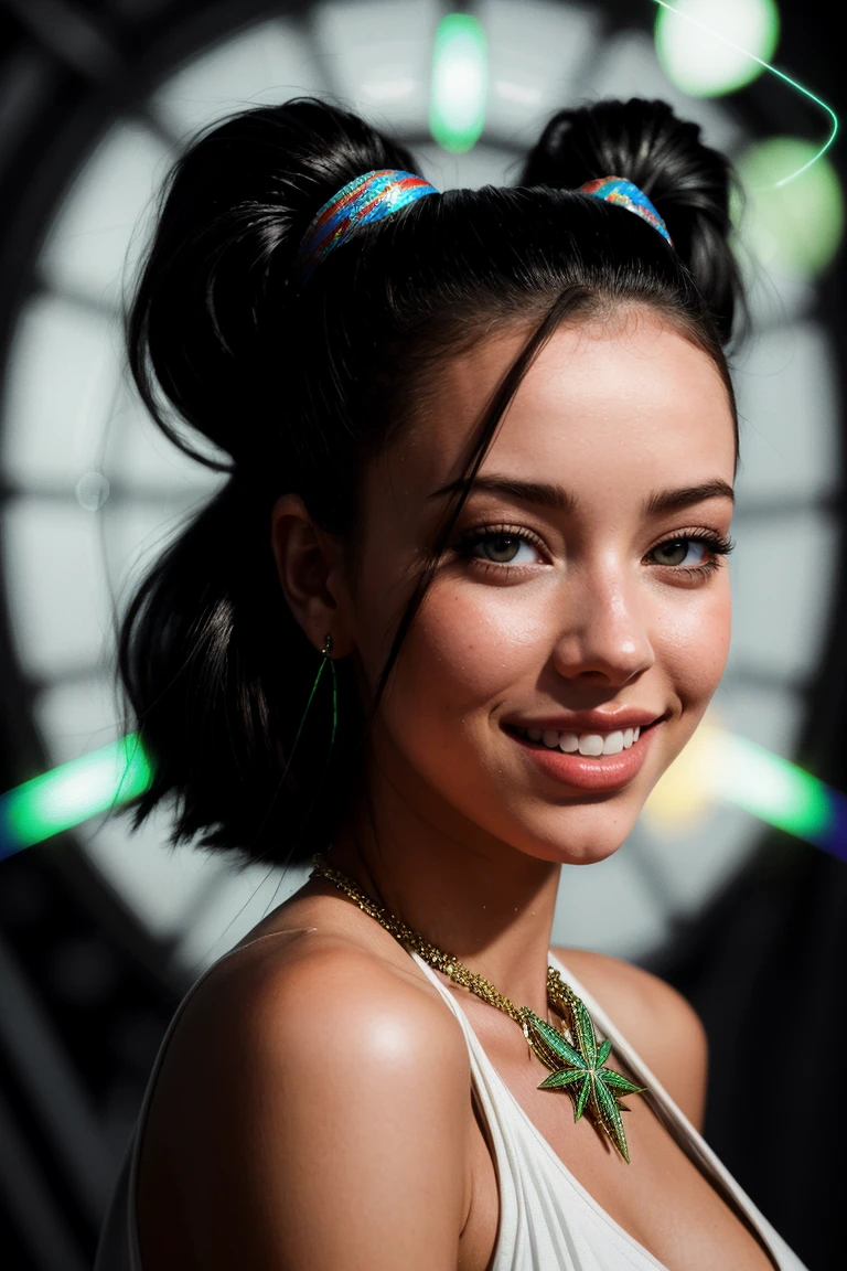 (CLose-up Facial Portrait:1.3) SB_Montana (skinny, slim, long legs, abs:1.4) ((Photo Focus, DOF, Aperture, insanely detailed and intricate, character, hypermaximalist, hyper realistic, super detailed, (lens flare))) (In a Fantasy World:1.3) (smile:1.3) <lora:exposure_control_v10:-0.2> <lora:more_details:0.37> <lora:ElectricWorld:1> electricworld