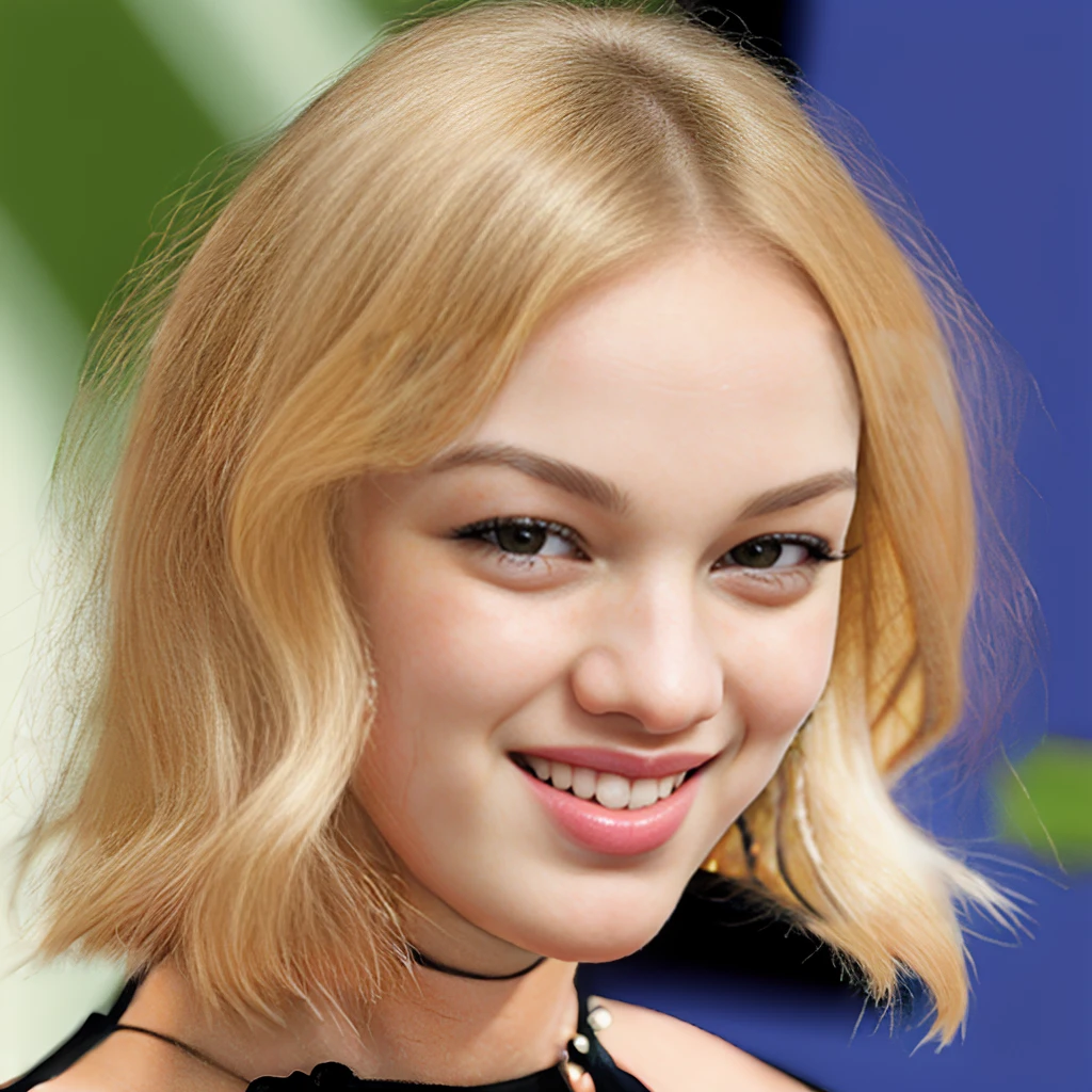 portrait photo of a blonde haired woman BrigitteLahaie wearing oversized sweater, sfw, (masterpiece, best quality:1.2), smiling,