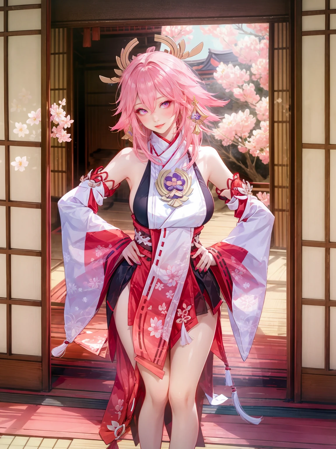 HEZI_ Yaekyami Ko Hara God<HEZI_八重神子原神> v1.0