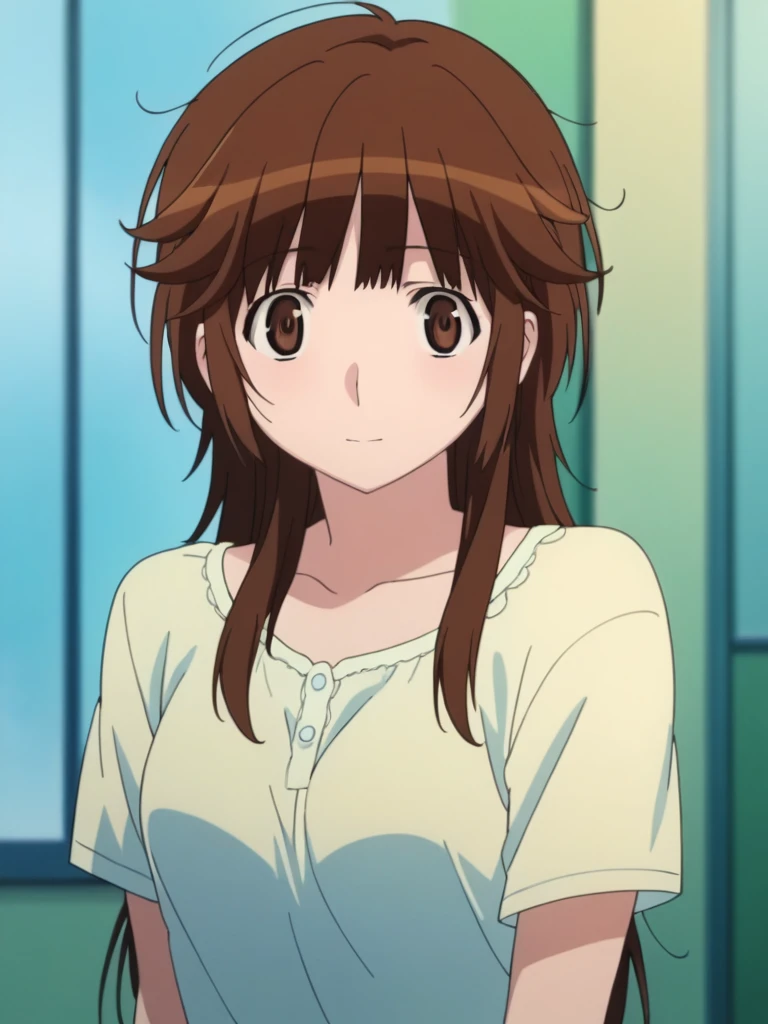 score_9, score_8_up, score_7_up, source_anime,masterpiece,best quality,highres,absurdres,official art,official style,source_anime,anime screencap,anime coloring,megami magazine,anime,animated,explicit,
looking at viewer,solo, face focus,
<lora:amagami_sakurai_rihoko:1> sakurai_rihoko,, brown hair, brown eyes, long hair, messy hair
