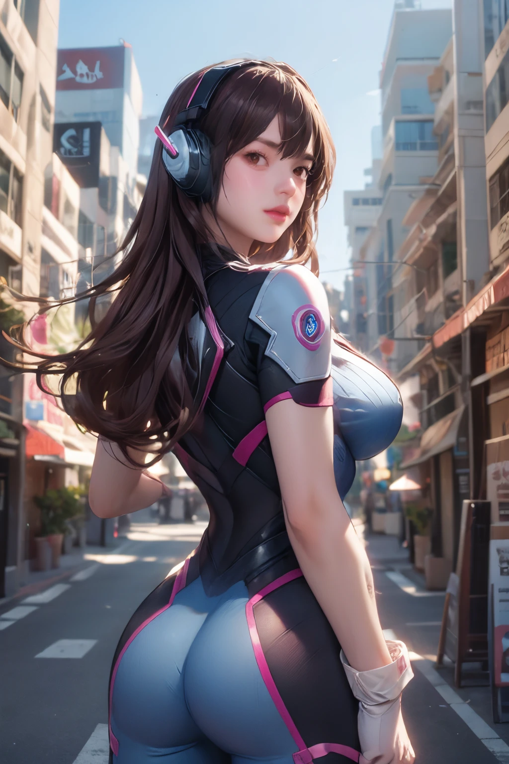 <lora:DVa-5:0.8>,super high resolution,best quality,Photos,4k,(Realistic:1.2),DVa,1girl,cowboy_shot,