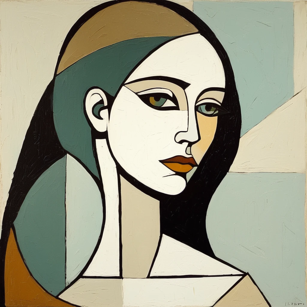 Picasso cubism art of a woman,subtle colors, minimalist, faint,  elixolsen,   <lora:eliolsen_juggerX_v7_standard_wocap_merger_27_74_98_02_03_05-elixolsen:1>