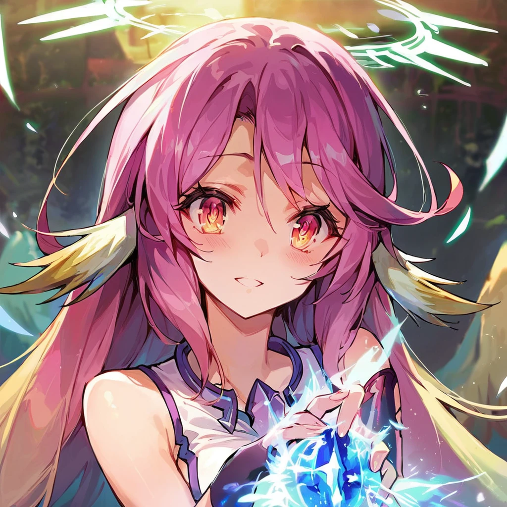 source_comic_illustration, score_9, score_8_up, score_7_up, 1girl, jibril, no game no life, masterpiece, best quality, detailed eyes