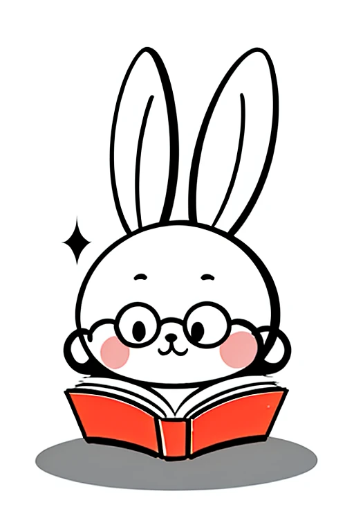 ((masterpiece)), best quality, perfect anatomy,8K wallpaper,
mStroke, reading, book, glasses, white background, no humans, round eyewear, holding book, holding, sparkle, simple background, sitting, solo, rabbit, open book, :3, shadow, partially colored, red cheeks
<lora:M_Stroke_v1_8:0.8>