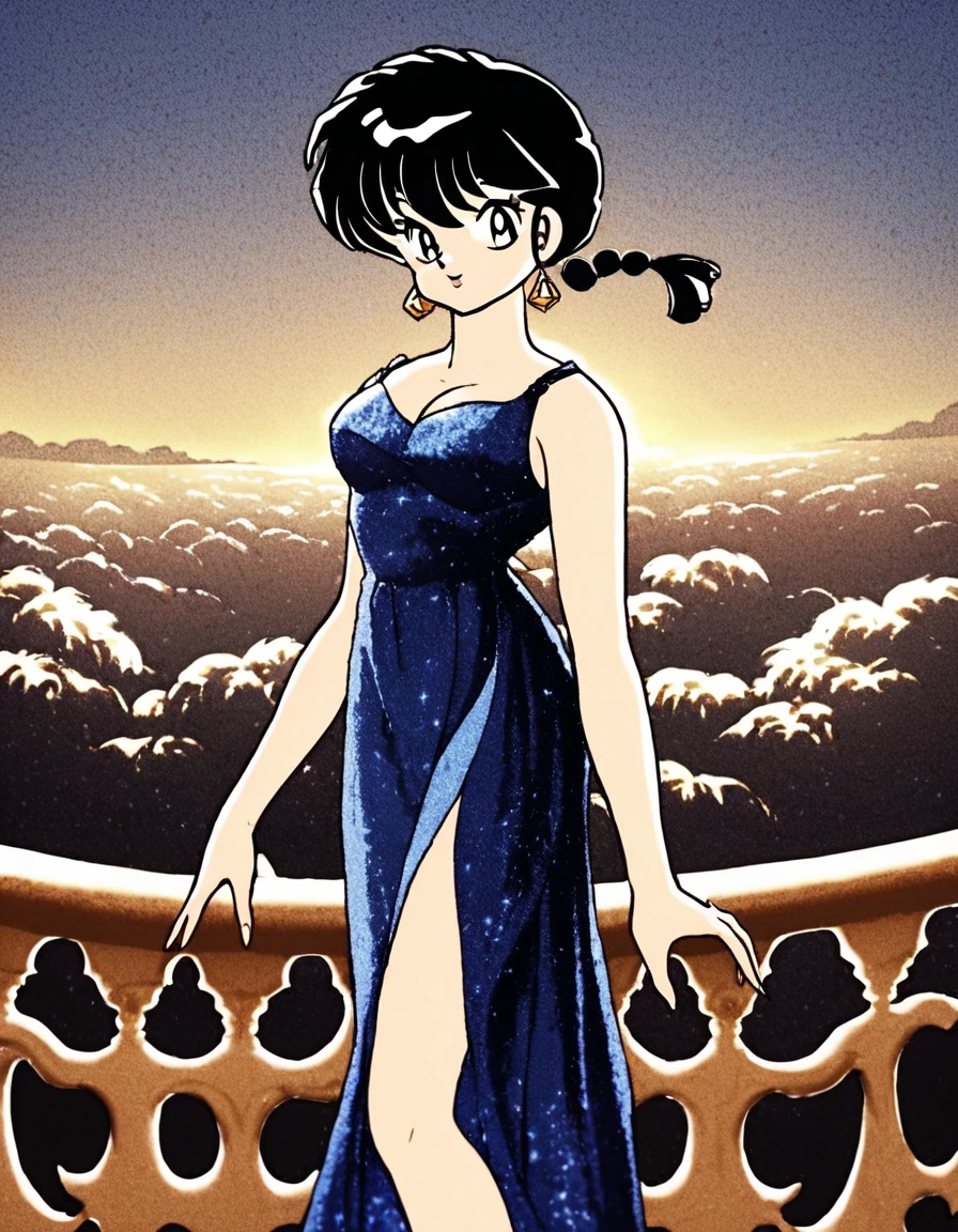 (masterpiece), (best quality), (ultra-detailed), score_9, score_8_up, score_9, source_anime, 1girl, solo, ranma, ranmaw, black hair, Electric blue one-shoulder dress with a slit sleeve, elegant, night out, restaurant, detailed background, illustration, disheveled hair, detailed eyes, perfect composition, moist skin, intricate details, earrings, by wlop, line art drawing score_9, score_8_up, score_9, source_anime, 1girl, solo, ranma, ranmaw, black hair, Electric blue one-shoulder dress with a slit sleeve, elegant, night out, restaurant, detailed background . professional, sleek, modern, minimalist, graphic, line art, vector graphics, score_9, score_8_up, score_9, source_anime, 1girl, solo, ranma, ranmaw, black hair, Electric blue one-shoulder dress with a slit sleeve, elegant, night out, restaurant, detailed background, highly intricate, sharp focus, colorful, cinematic light, excellent composition, dynamic dramatic futuristic atmosphere