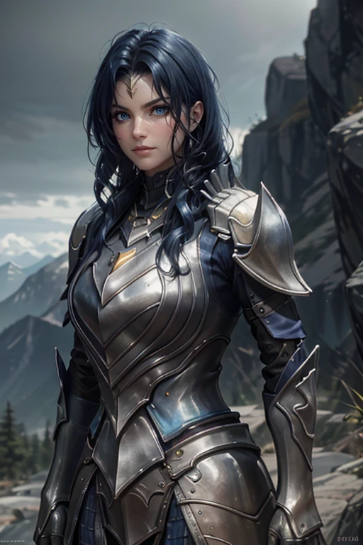 <lora:HXarmour_050:0.8>,mountain,Bending backwards,, hxarmour,1girl,(dark blue armour:1.3),, ultra-detailed,extremely delicate and beautiful,(by exquisite colors block),masterpiece,best quality,unreal engine 5 rendering,movie light,movie lens,movie special effects,detailed details,HDR,UHD,8K,CG wallpaper,