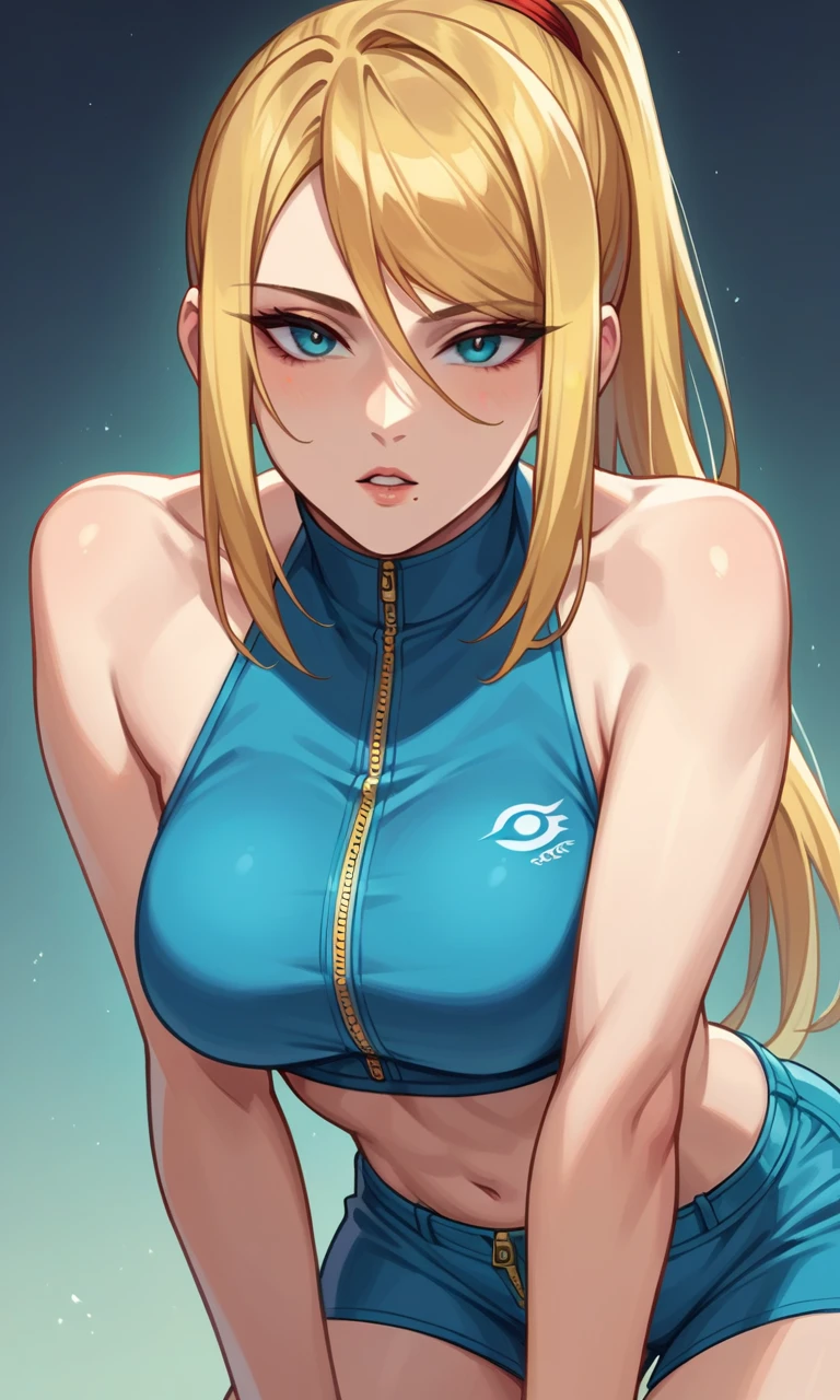 Anime girl with blonde hair and blue eyes posing in bikini, realistic anime 3 d style, Seductive Anime Girl, charming anime girls, clean detailed anime style, beautiful alluring anime teen, realistic shaded perfect body, artwork in the style of guweiz, Anime Realism Style, Realistic anime art style, perfect android girl, realistic young anime girl, anime highly detailed