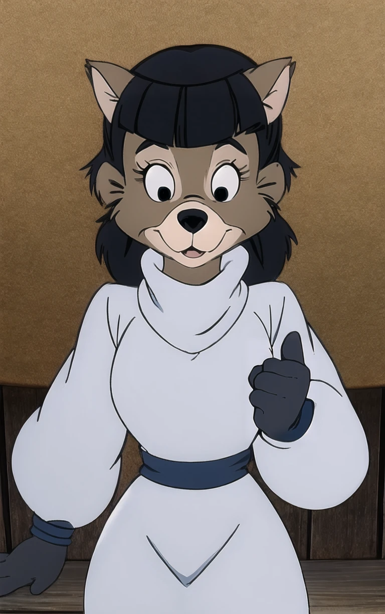 ARTSTYLE_Talespin_ownwaifu,
1girl, animal ears, furry female, black eyes, body fur,
<lora:ARTSTYLE_Talespin_ownwaifu:1>,
((masterpiece)),((best quality)), focused, looking at viewer, solo, cowboy shot,