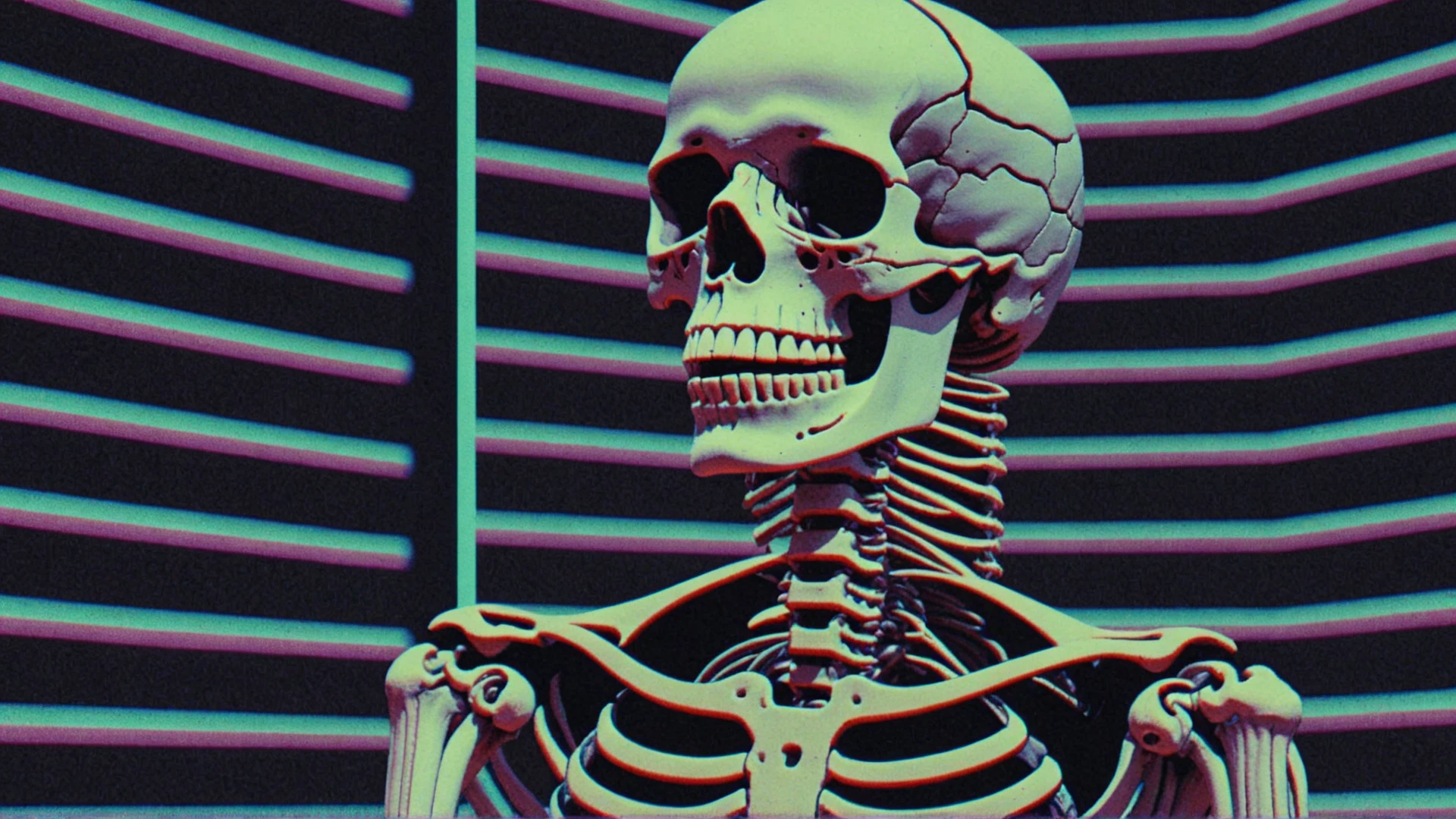 skeleton<lora:Glitch Aesthetic epoch 02:1> Glitch Aesthetic