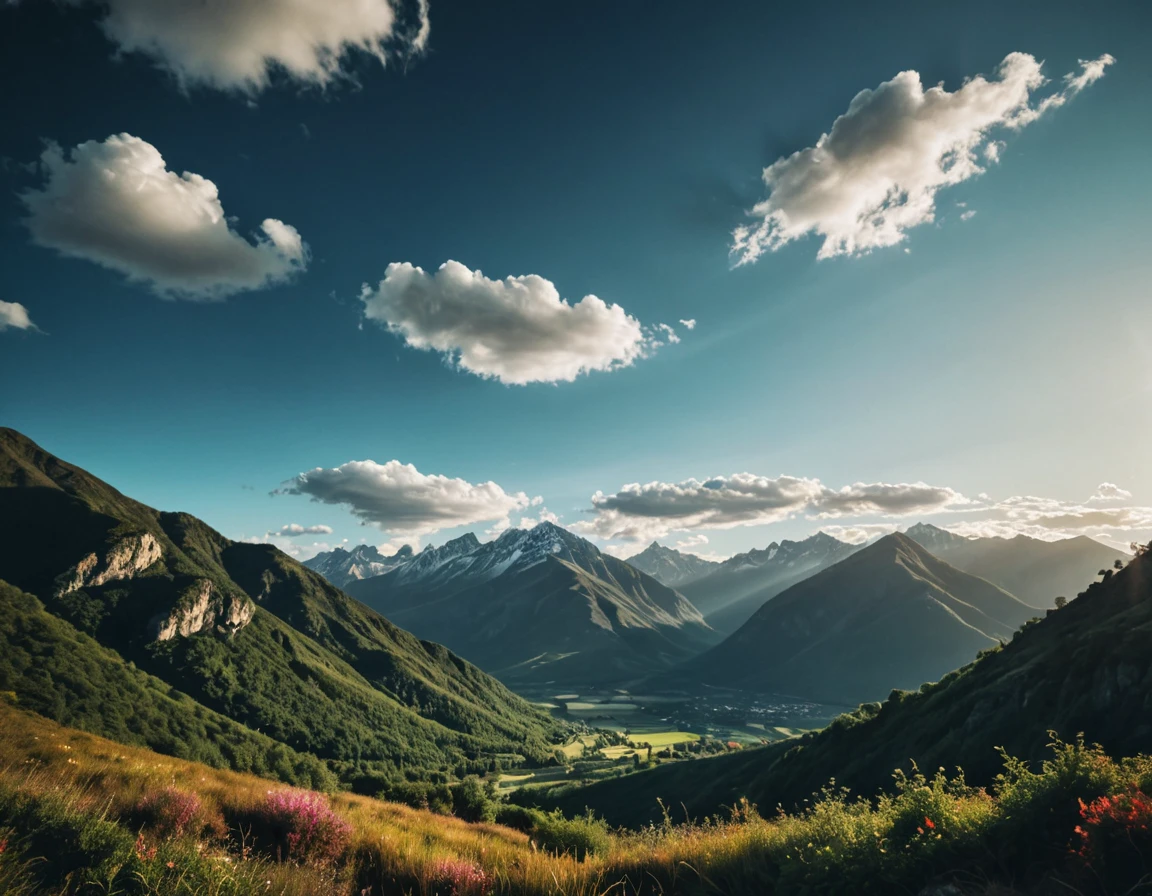 photograph photograph of a beautiful and surreal view with mountains, vegetation and a beautiful sky, 50mm . cinematic 4k epic detailed 4k epic detailed photograph shot on kodak detailed cinematic hbo dark moody, 35mm photo, grainy, vignette, vintage, Kodachrome, Lomography, stained, highly detailed, found footage, cinematic still photograph of a beautiful and surreal view with mountains, vegetation and a beautiful sky . emotional, harmonious, vignette, highly detailed, high budget, bokeh, cinemascope, moody, epic, gorgeous, film grain, grainy, photograph of a beautiful and surreal view with mountains, vegetation and a beautiful sky, magic, cinematic, dynamic, intricate, elegant, highly detailed, dramatic light, sharp focus, professional fine detail, colorful, epic, extremely saturated colors, ambient, stunning composition, magical atmosphere, open flowing, creative, positive, romantic, new, unique, thought, fancy, awesome
